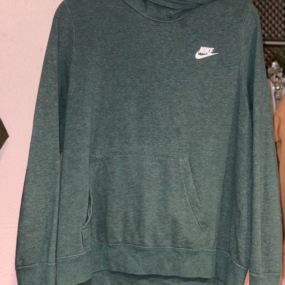 Women's nike Heathered Green hoodie